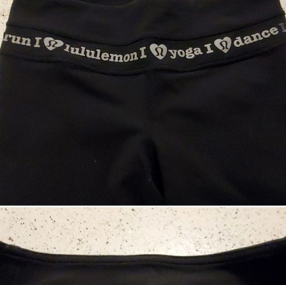 🔴sold🔴LULULEMON Cropped leggings size 4 - Picture 4 of 6